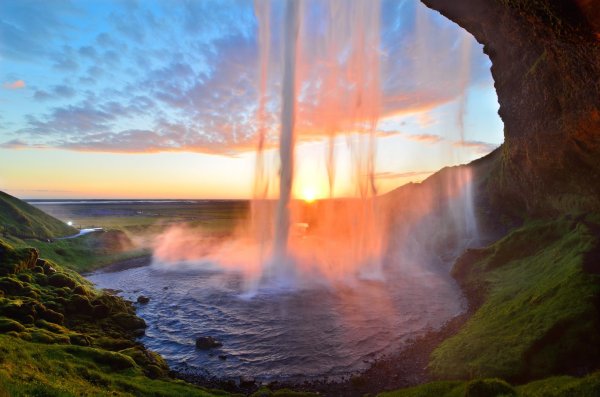 Водопад Годафосс, Исландия