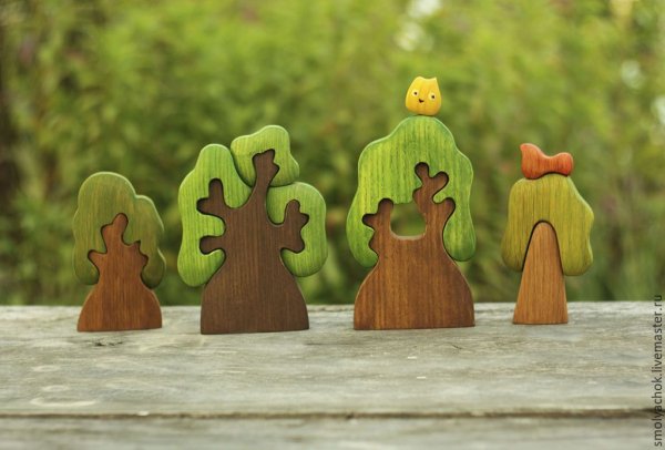 Деревянные фигурки для детей