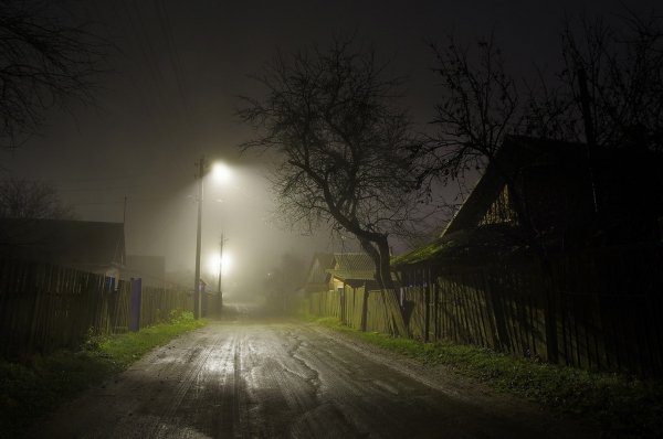 Ночная деревня