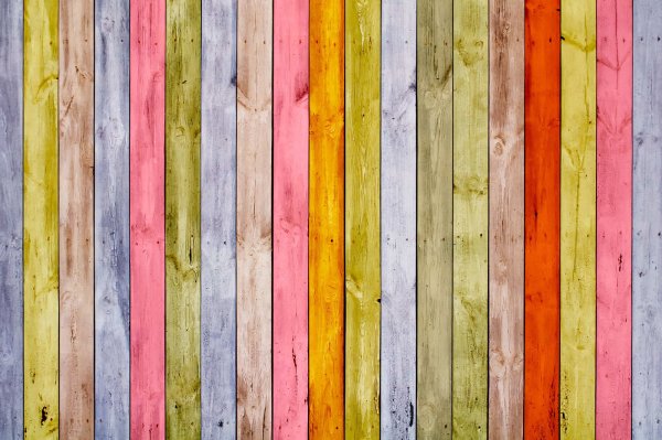 Цветные деревянные доски