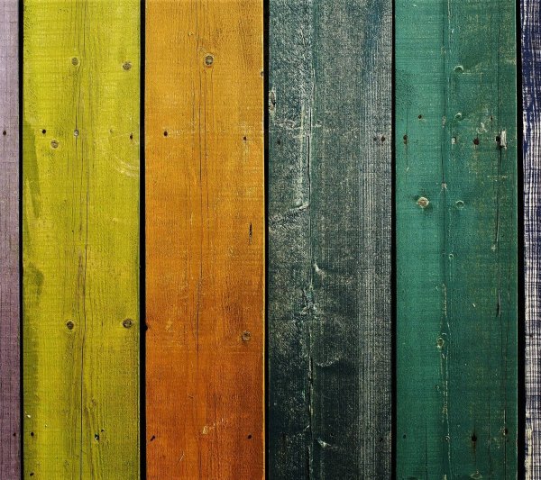 Цветные деревянные доски