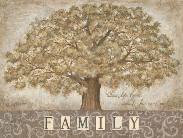 Фон дерево семьи