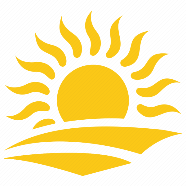 Лучи солнца логотип