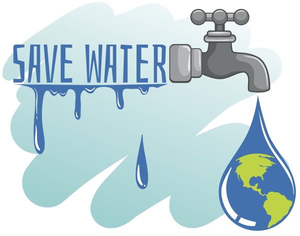 Плакат экономия воды