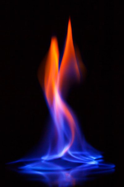 Текстура газовое пламя