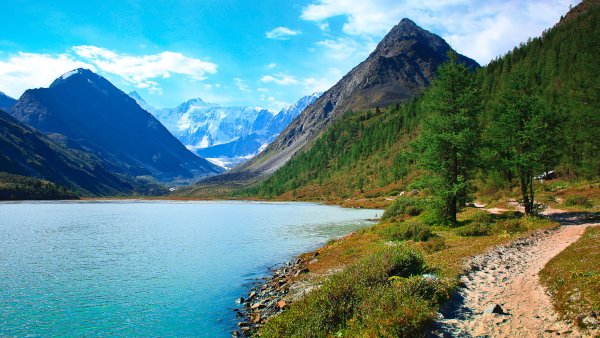 Гора Белуха горный Алтай в хорошем качестве
