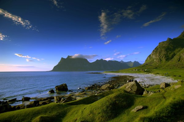 Лофотенские острова Норвегия 3840x2160