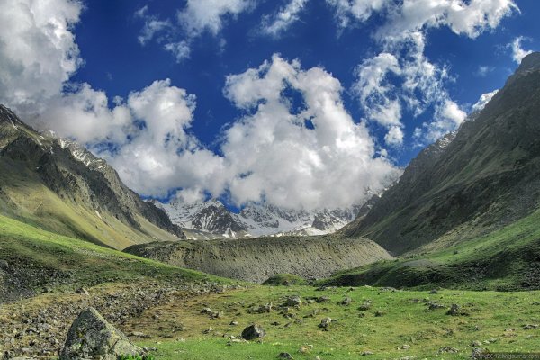 Северная Осетия в горах Кавказа