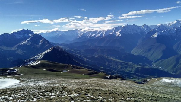 Столовая гора Кавказ горные вершины Северной Осетии