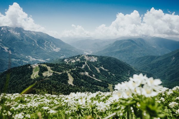 Горы Кавказ красная Поляна Сочи