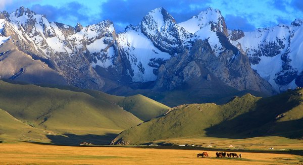 Фон горы узбекистана