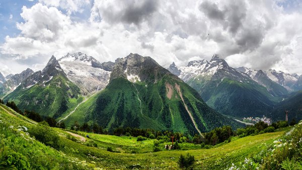 Горы Кавказа Карачаево Черкессия