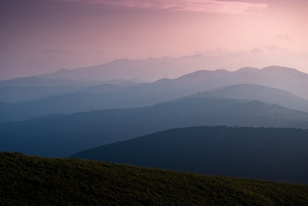 Горы в тумане