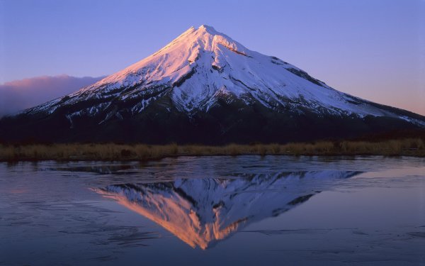 Гора Таранаки новая Зеландия
