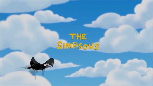 Фон неба из Симпсонов