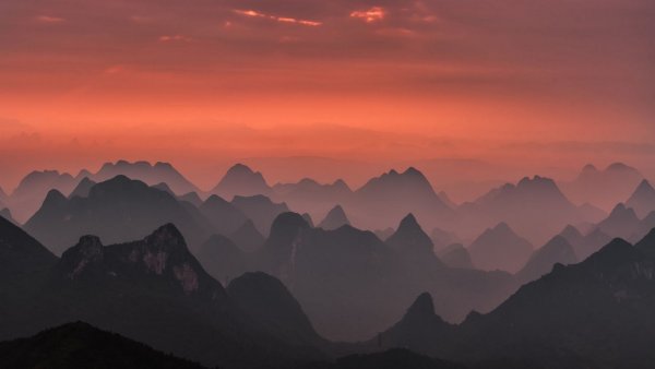 Горы Хуаншань Китай фон Яндекса