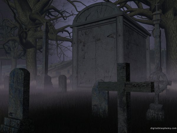 Таинственное кладбище