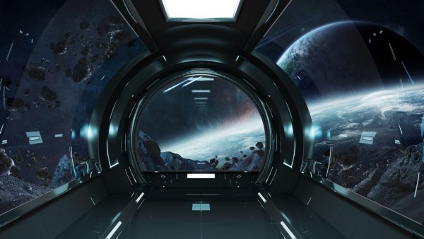 Окно космического корабля