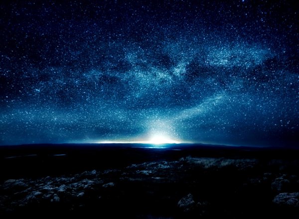 Красивое Звёздное небо ночью