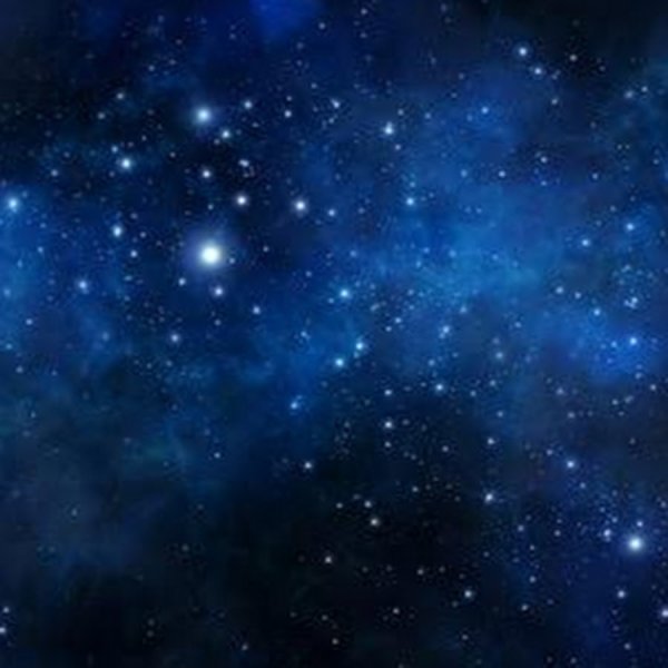 Фон космоса синий со звездами