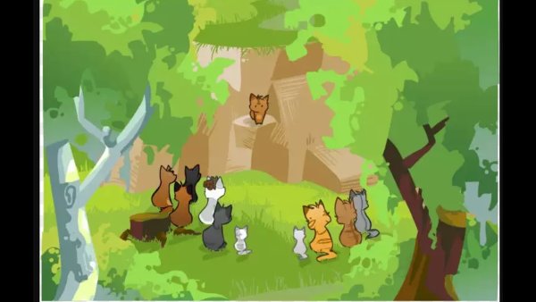 Коты Воители лагеря племен