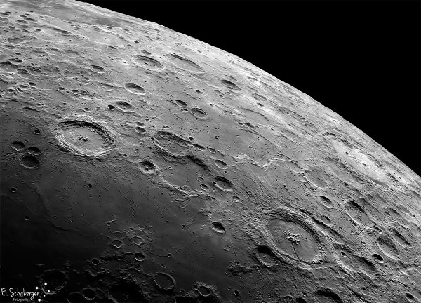 Луна астрономия кратеры