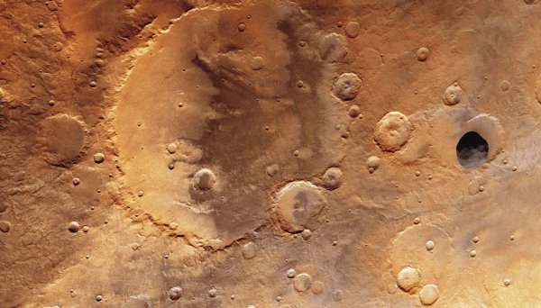 Марс кратер Аргир
