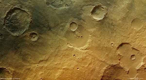 Кратер Санта Мария Марс