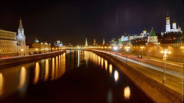Вечерний Кремль Москва