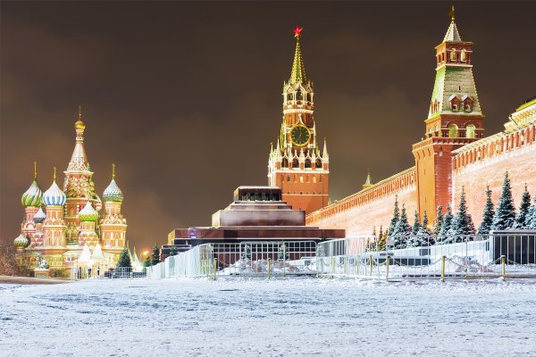 Кремль в снегу