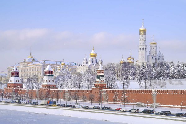 Московский Кремль зима