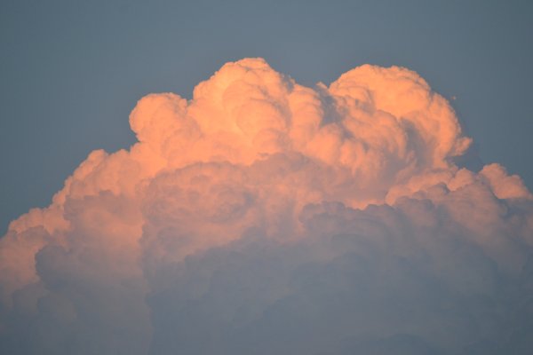 Облака Кучевые пушистые