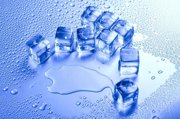 Красивые кубики льда