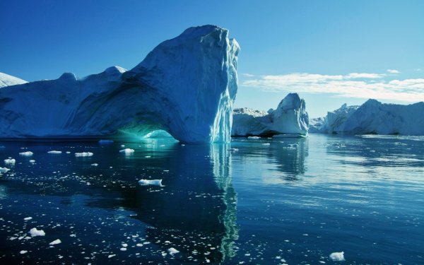 Ледники айсберги Антарктиды