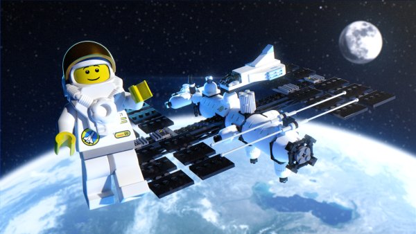 Лего человечки космос