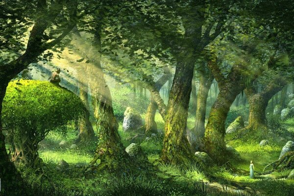 Языческий лес кельты