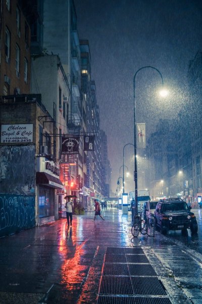 Дождливый Нью Йорк