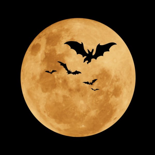 Луна для Хэллоуина