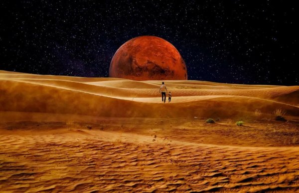 Космос Планета Марс