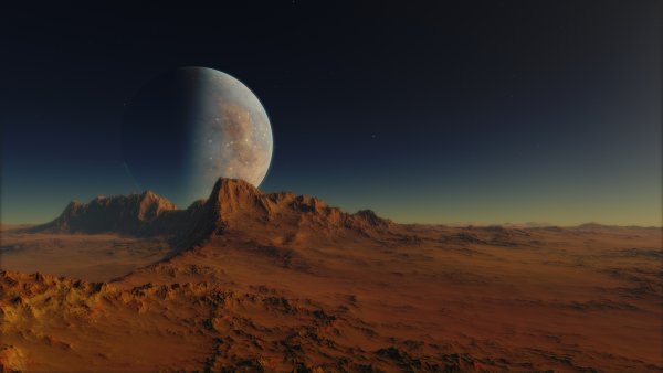 Каньон на Марсе Долина Маринера