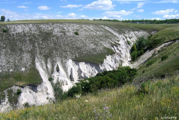 Меловые горы Белгород