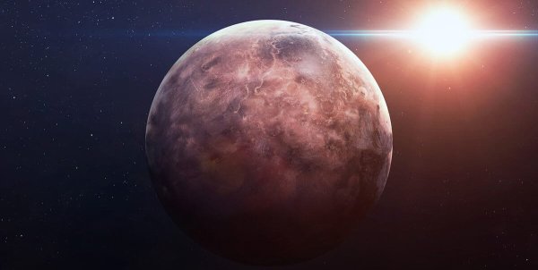 Планета Меркурий из космоса