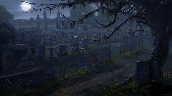 Гача лайф фоны кладбища темные