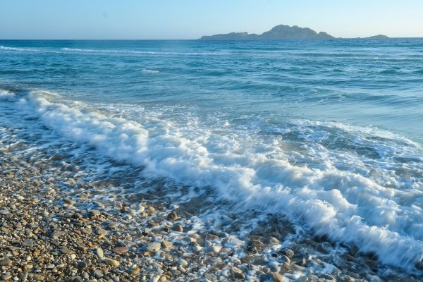 Черное море Каменистый пляж