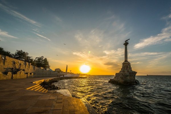 Закат в Крыму и Севастополе