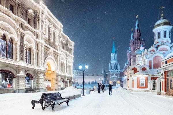 Россия зимой