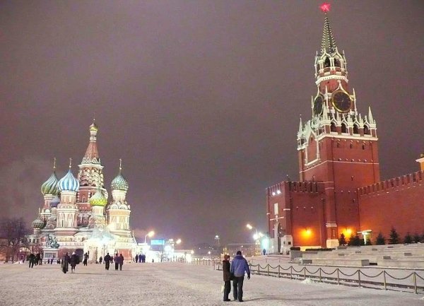Кремль зимой