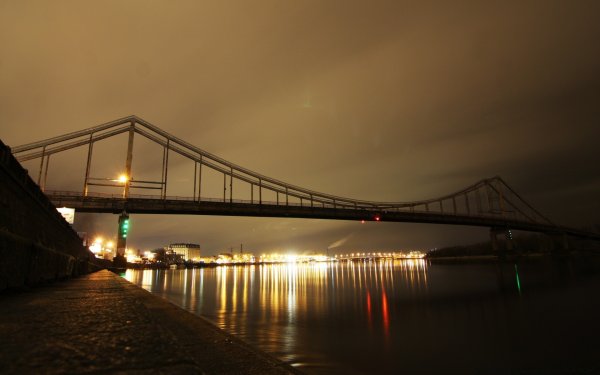 Мост вечером