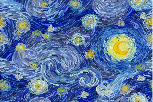 Картина Ван Гога Звездная ночь