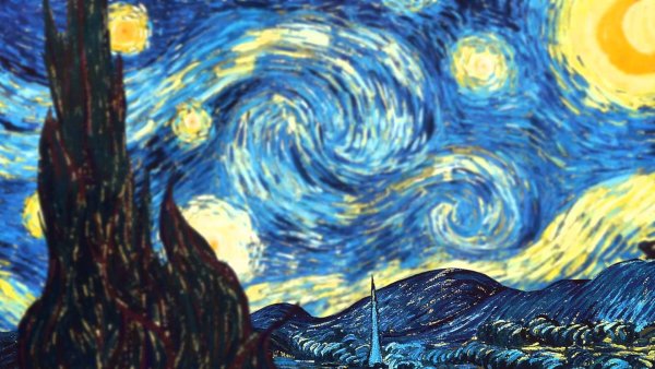 Звездное небо Винсент Ван Гог